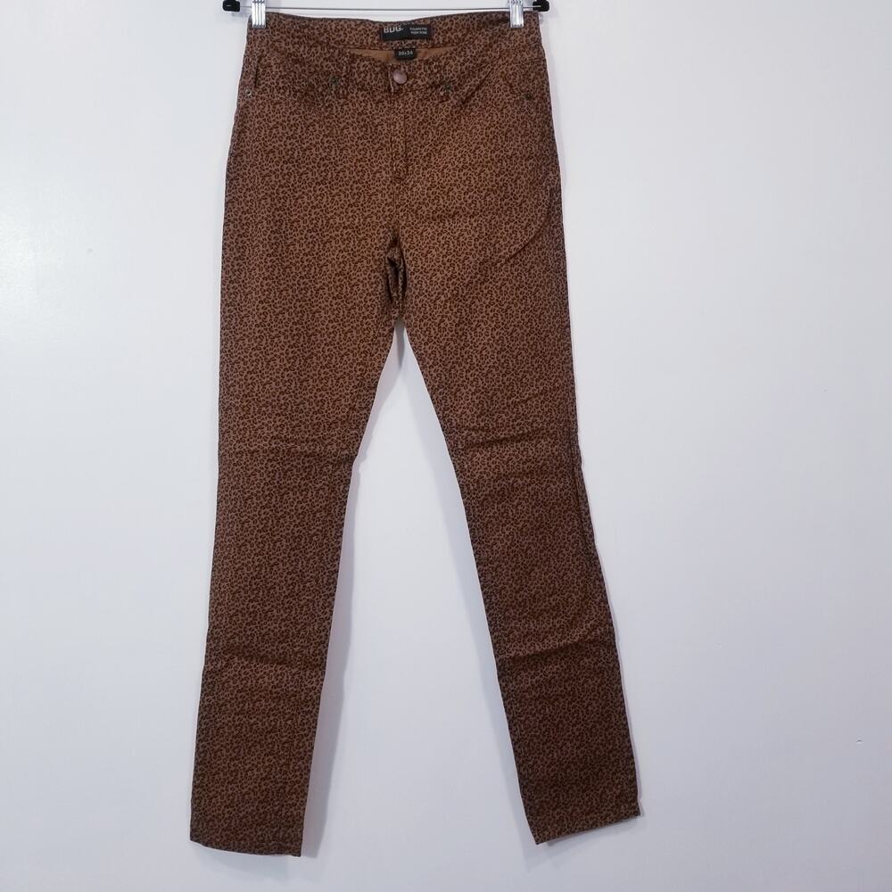 Urban Outfitters BDG Animal Print Cigarette High Rise Tall 30x 34 Pants